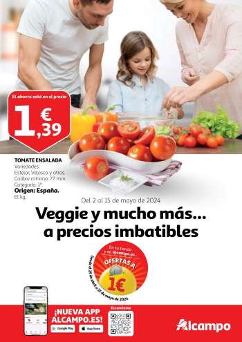 thumbnail - Folleto Alcampo - Veggie y mucho más... a precios imbatibles